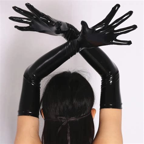 sexy latex gloves|short and long latex gloves 